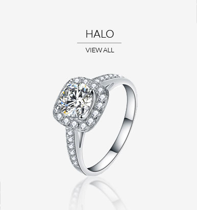 halo engagement ring